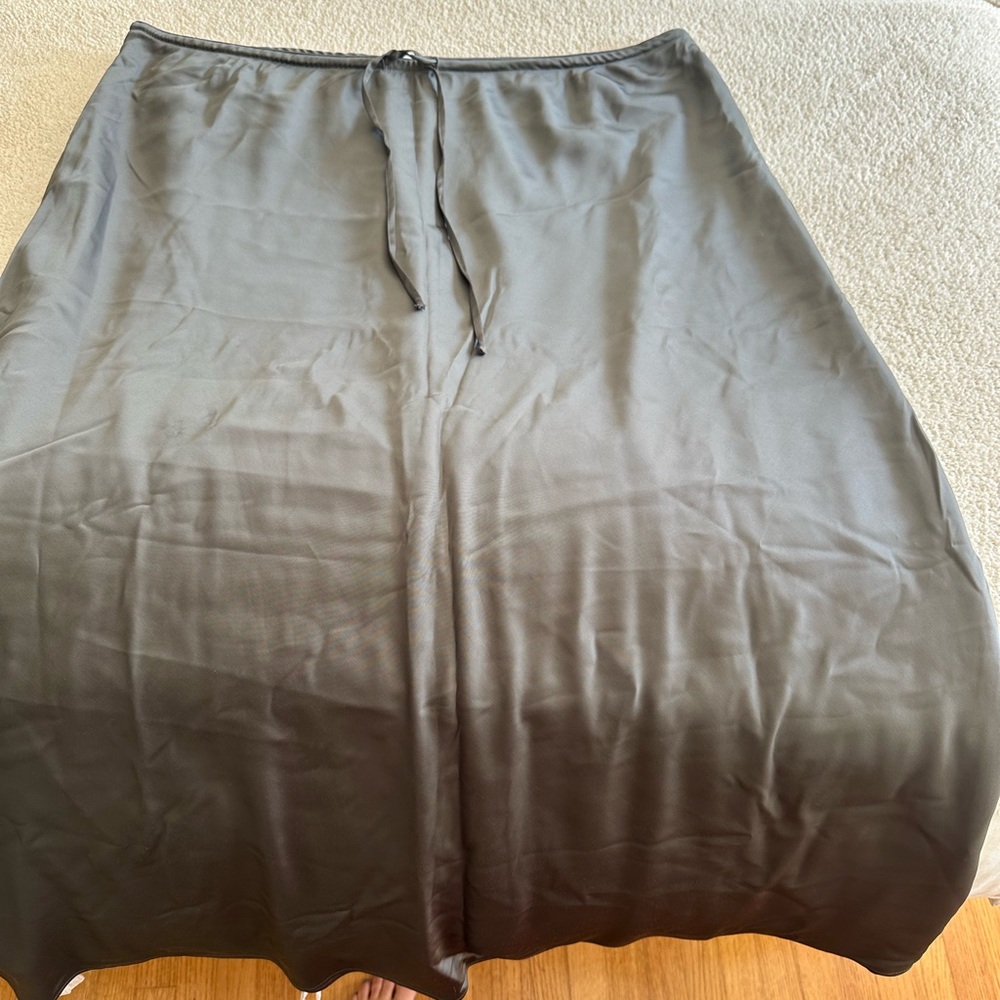 Abercrombie & Fitch Charcoal A-Line Skirt